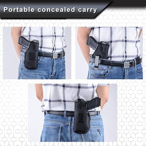 Handgun Light Picatinny Rail Mount + Pistol Holster Combo Fits Pistols,Shotguns,Rifles with 500 Lumens, Quick Mount Without Tools Gun Accessories Pistol Light in Saudi Arabia