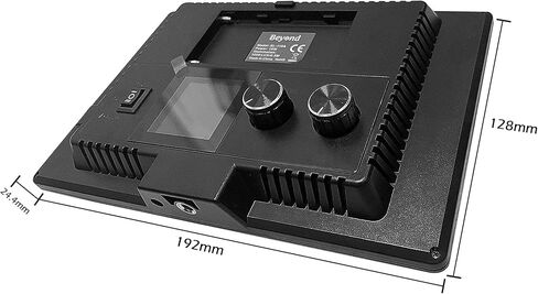 15 واط 8.9 بوصة LED ضوء فيديو ناعم، ملء ضوء تيار أضواء الاستوديو ملء الضوء، عكس الضوء 3200-5600K ضوء كاميرا ثنائي اللون لكاميرا DSLR وإضاءة تصوير الفيديو المباشر على YouTube وins. in Kuwait