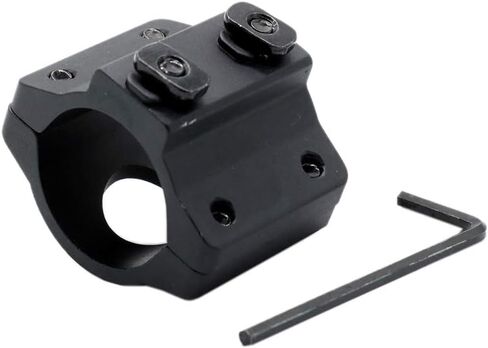 مصباح يدوي تكتيكي Higoo، مصباح يدوي LED بقوة 1200 لومن مع حامل حلقي متوافق مع نظام MLOK لبندقية الصيد والرماية in Kuwait