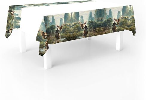 2Pcs Rise of The Planet Tablecloth Disposable Tablecover Birthday Party Supplies and Decorations for Kid Boy Baby Shower Rectangle Tables 70"X42",2 Pack in Saudi Arabia