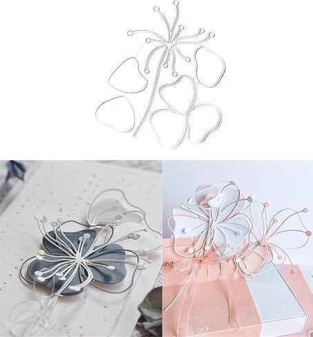 Scrapbooking Die-Cuts, Layer Frame Net Set Metal Cutting Dies for Card Making, Paper Craft Template, Background Embossing Stencils, DIY Album Décor (Banner Combination-10.3x9cm) in Saudi Arabia
