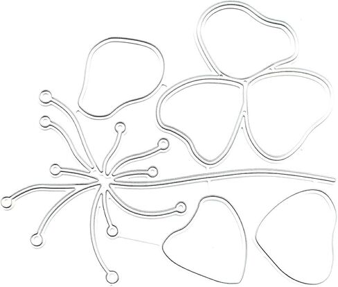 Scrapbooking Die-Cuts, Layer Frame Net Set Metal Cutting Dies for Card Making, Paper Craft Template, Background Embossing Stencils, DIY Album Décor (Banner Combination-10.3x9cm) in Saudi Arabia