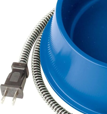 Farm Innovators Model P-60S 1-1/2-Gallon Round Heated Pet Bowl, 60-Watt, Speckletone in Kuwait