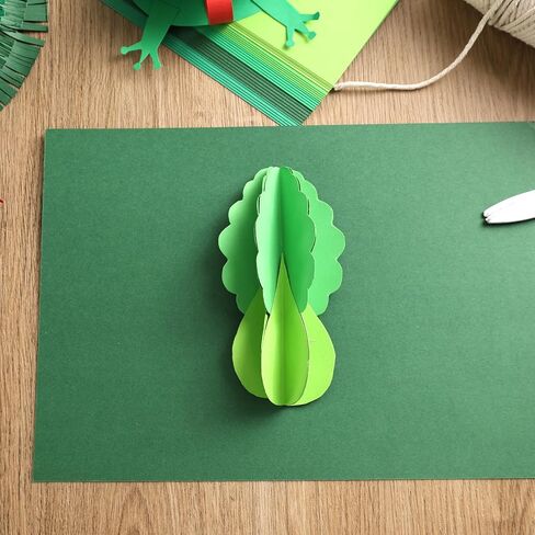 BigOtters 27PCS Cardstock Paper A4, Craft Cardstock Construction Paper Heavyweight A4 Paper for Kids Art Crafts St. Patrick's Day Decor in Saudi Arabia