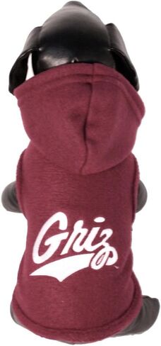 NCAA Montana Grizzlies Polar Fleece Hooded Dog Jacket in Saudi Arabia