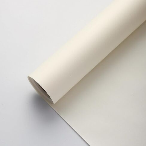 Korean Style Solid Color Kraft Paper Gift Wrapping Paper 1 Roll Florist Supplies Waterproof Flower Bouquet Wrapping Paper Floral Supplies for Fresh Flowers,DIY Crafts, 23.6in x 32.8ft (Bean Paste Red) in Saudi Arabia