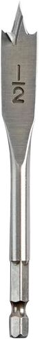 Milwaukee 1/2 in. Dia. x 4.5 in. L Flat Boring Auger Bit Carbon Steel 1 pc. in Saudi Arabia