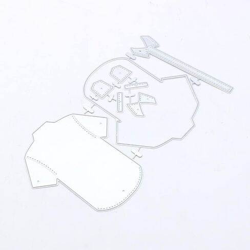 KSCRAFT Men's T-Shirt Metal Cutting Dies Stencils for DIY Scrapbooking Decorative Embossing DIY Paper Card in Saudi Arabia