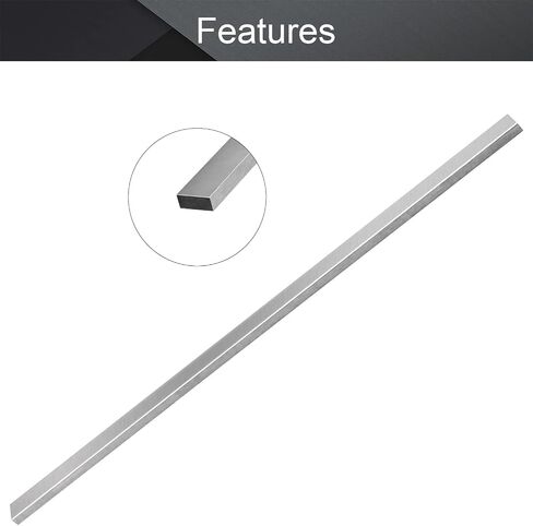 Utoolmart HSS Lathe Tool Bit 3mm x 6mm x 200mm Square Lathe Turning Tool Blanks High Speed Steel Rectangular Fly Cutter Mill Blank 2pcs in Saudi Arabia