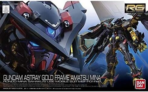 Bandai 5057591 Gundam Astray Gold Frame Amatu Mina Hg 1/144 Model Kit in Saudi Arabia