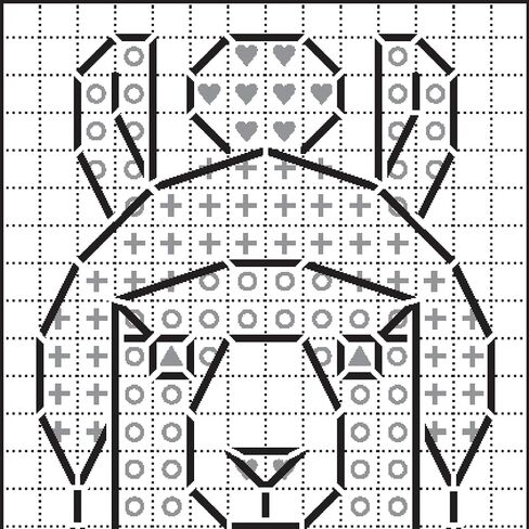 DIMENSIONS Colorful Llama Counted Cross Stitch Kit for Beginners, 11 Ct. White Aida Cloth, Finished Project 3" Diameter, Multicolor 5 Piece in Saudi Arabia