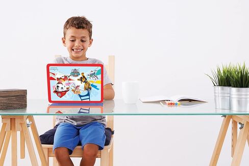 LEXIBOOK JC598PAi1 Paw Patrol-كمبيوتر محمول تعليمي وثنائي اللغة فرنسي/إنجليزي-لعبة للأطفال (الأولاد والبنات) 124 نشاطًا، تعلم ألعاب اللعب والموسيقى مع تشيس مارشال-أحمر/أزرق in Saudi Arabia