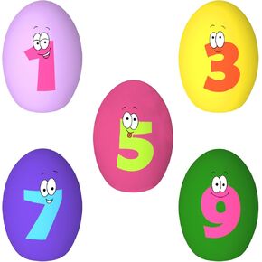 Dog Toys Squeaky, [10 Pack] Soft Puppy Egg Balls, Funny Interactive Squeak Pet Chew Toy for Puppies Small Medium Breed