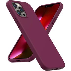 ORNARTO Shockproof Liquid Silicone Designed for iPhone 13 Pro Max Case 6.7", Gel Rubber Comprehensive Protection Anti-Shock Cover Case Drop Protection 6.7inch-Midnight in Kuwait