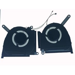 CPU and GPU Cooling Fan for Asus TUF Dash 15 FX517 FX517ZC FX517ZM FX517ZR FX517ZR-F15 RTX3060 RTX3070 (2022) DC12V Series Gaming Laptop 13NR0990T01021 13NR0990T02021