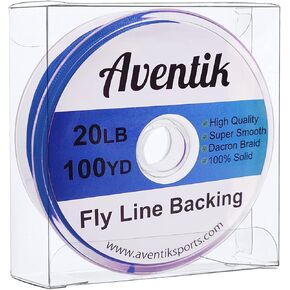 Aventik Dacron دعم خط الطيران المضفر لصيد سمك السلمون المرقط 20LB/30LB