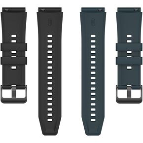 RuenTech Compatible for AMAZTIM M3 Ultra/M3 M2 T2 T3&KOSPET Tank M3 Ultra/M3 M2 T2 T3 Smart Watch Bands, Silicone Band Strap Quick Release Watchbands for M3 Ultra/M3/M2/T2/T3 Military Watch