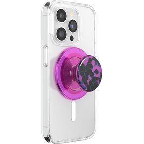 PopSockets Phone Grip Compatible with MagSafe, Phone Holder, Wireless Charging Compatible - Tidepool Lava Lamp Absinthe