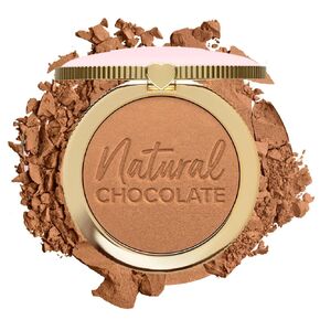 Too Faced Chocolate Soleil Natural Chocolate Cocoa Infused Healthy Glow Bronzer - Golden Cocoa (Light Golden Bronze)
