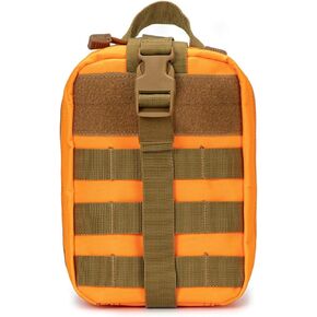 Tactical First Aid Bag MOLLE EMT IFAK Pouch Rip-Away Trauma First Aid Responder Medical Emergency Utility Bag Tactical Pouch for Outdoors