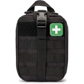 Tactical First Aid Bag MOLLE EMT IFAK Pouch Rip-Away Trauma First Aid Responder Medical Emergency Utility Bag Tactical Pouch for Outdoors