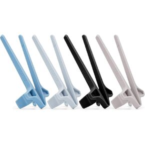 NEW - SNACTIV LITE - 4PC Bundle - All New Colors! - The Official Snacking Tool of The Future, As Seen On Shark Tank! Finger Chopsticks | Snack Chopsticks | Chopsticks For Gamers