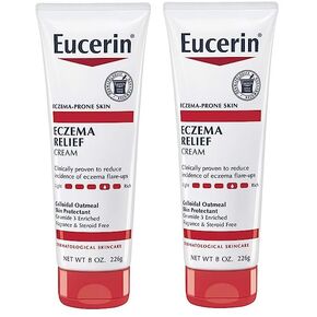 Eucerin Eczema Relief Cream - Full Body Lotion for Eczema-Prone Skin - 8 oz. Tube