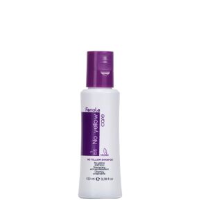 Fanola No Yellow Shampoo 11.8 oz - Color Depositing Purple Shampoo for Blonde, Silver, Gray, and Highlighted Hair - Anti Brass Shampoo Toner to Remove Yellow Tones & Brassiness from Bleached Hair