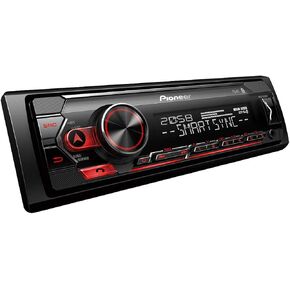 بايونير مستقبل MVH-S420BT 1-DIN مع بلوتوث، اضاءة حمراء، USB، سبوتيفاي، تطبيق بايونير سمارت سينك ومتوافق مع اجهزة ابل واندرويد. in Kuwait