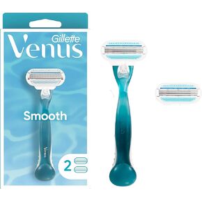 Gillette Venus Smooth Womens Razor Blade Refills, 8 Count, Lubracated to Protect the Skin from Irritation, Basic, 8 Count (Pack of 1)