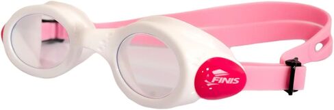 نظارات FINIS H3 - نظارات سباحة للأطفال - مضادة للضباب - حماية من الأشعة فوق البنفسجية - مانعة للتسرب - نظارات سباحة للشباب - للأعمار من 4 إلى 12 عامًا - أزرق مخضر/برتقالي in Kuwait