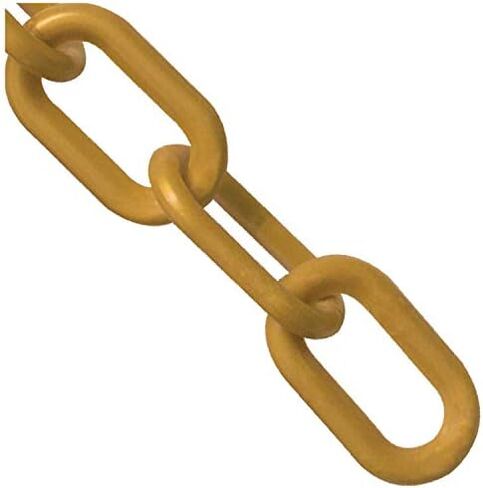 Mr. Chain Heavy-Duty Plastic Barrier Chain, Purple, 2-Inch Link Diameter, 25-Foot Length (51023-25) in Kuwait