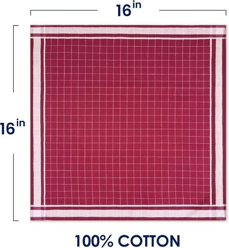 Zenssia Pure Cotton Men's Soft Handkerchiefs Assorted Color Pack of 6 Gift Set in Kuwait