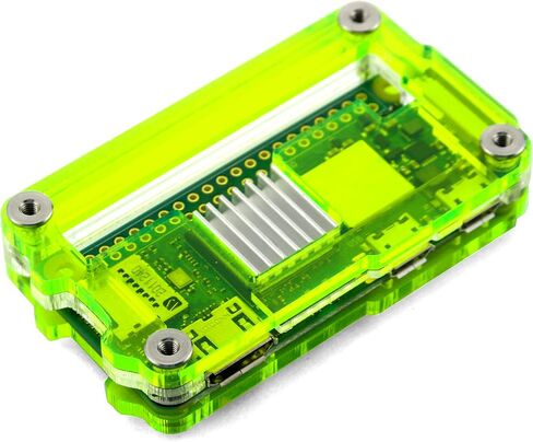 C4Labs Zebra Zero 2 Heatsink and GPIO Access Case for The Raspberry Pi Zero 2 - Classic Wood, Single in Saudi Arabia
