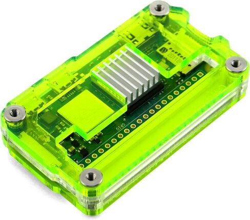 C4Labs Zebra Zero 2 Heatsink and GPIO Access Case for The Raspberry Pi Zero 2 - Classic Wood, Single in Saudi Arabia