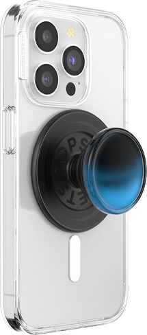 PopSockets Phone Grip Compatible with MagSafe, Phone Holder, Wireless Charging Compatible - Tidepool Lava Lamp Absinthe in Saudi Arabia