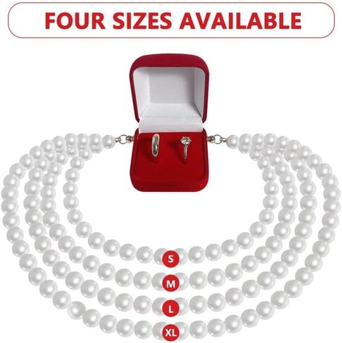La La Pet®Detachable Pet Wedding Collar with Ring Bearer Box Dog Pet Wedding Collar with Ring Box Couple Ring Storage Box for Proposal Engagement Wedding Party White XL in Kuwait