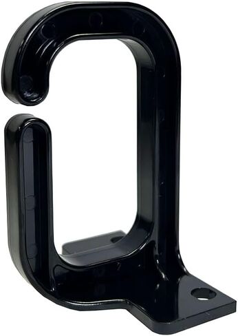 Quest Manufacturing Vertical D-Ring Cable Manager, 34 Cables, 1 Unit, Black (VD-00-034-2), Pack of 2 Pcs in Kuwait