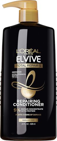 L'Oreal Paris Elvive Total Repair 5 Repairing Conditioner for Damaged Hair Conditioner with Protein and Ceramide for Strong Silky Shiny Healthy Renewed Hair 28 Fl Oz in Saudi Arabia