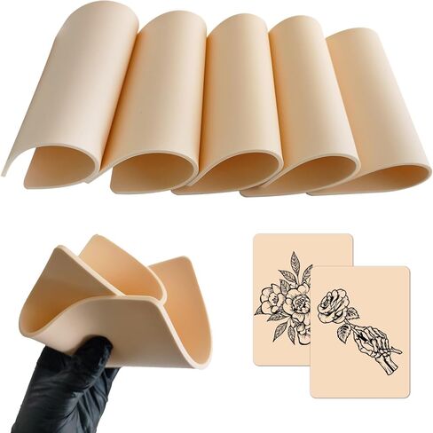 Tattoo Grip Tape - Ruicoo 4pcs Tattoo Grip Wrap Cover Disposable Tape Self-adhesive Bandage 2"x 5 Yards Black Tattoo Grip Tape for Tattoo Machine Grip Accessories, Tattoo Supplies in Kuwait