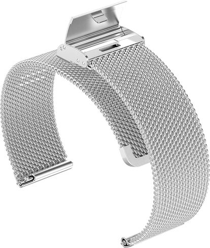 Chofit Metal Mesh Stainless Steel Loop Compatible with Fitpolo GTX12/ ENOMIR GTX12/ Tensky GTX12 Watch Band for Women&Men Wristbands Adjustable Strap Replacement Bands in Saudi Arabia