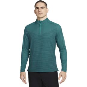 Nike Dri-FIT ADV Vapor Men's Quarter-Zip Golf Top, Black/Dark Smoke Grey