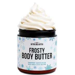 Deep Moisture LAVENDER Body Butter for Dry Skin Relief | with Raw Shea Butter | Body Cream for Women | No Artificial Fragrances | 8 oz