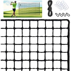 Golf Net Practice, Golf nets for Backyard Driving Real Golf Balls, Golf Netting for Garage Swing Training, Nylon Heavy Duty Golf Hitting Net 10 * 10ft