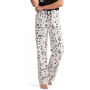 by Hatley Women's Jersey Pajama Pants, Music Notes, X-Large