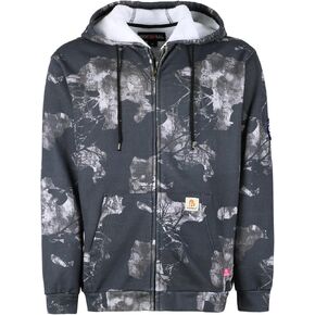 BOCOMAL FR Hoodies Zipper Front 10.5oz Cottoon Fleece Flame Resistant Hooded Sweatshirts