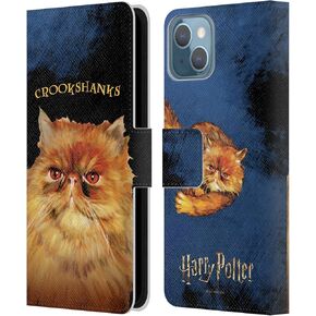 Head Case Designs Officially Licensed Harry Potter The Marauder's Map Prisoner of Azkaban II Leather Book Wallet Case Cover Compatible with Apple iPhone 13