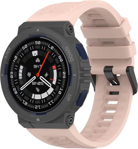 2Pack Active Edge Bands for Men Women Smartwatch Accessory for Amazfit Active Edge (A2212) Watch Bands Strap Compatible with Amazfit Active Edge Bands in Saudi Arabia