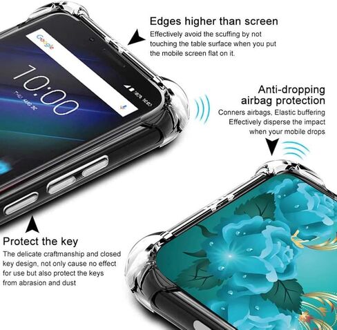 for Galaxy A03S Case, Slim Flexible TPU for Girls Women Airbag Bumper Shock Absorption Rubber Soft Silicone Case Cover Fit for Samsung Galaxy A03S (Butterfly) in Saudi Arabia