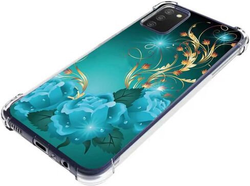 for Galaxy A03S Case, Slim Flexible TPU for Girls Women Airbag Bumper Shock Absorption Rubber Soft Silicone Case Cover Fit for Samsung Galaxy A03S (Butterfly) in Saudi Arabia